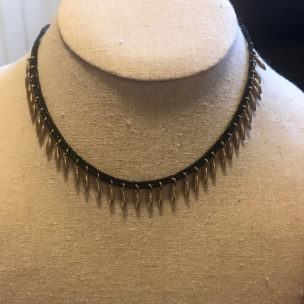 Stella & Dot Versatile Fringe Necklace.